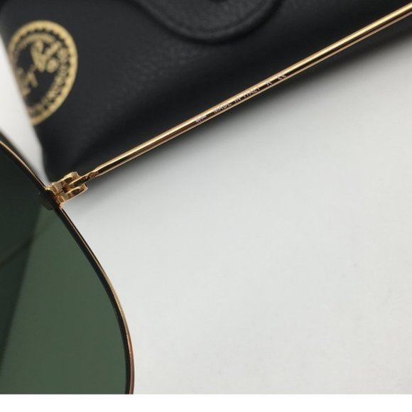Unisex Ray Ban Aviator Sunglasses G-15 58mm - Picture 6 of 6